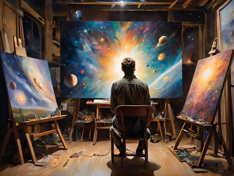 星际艺术画作